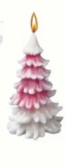 Christmas tree candle