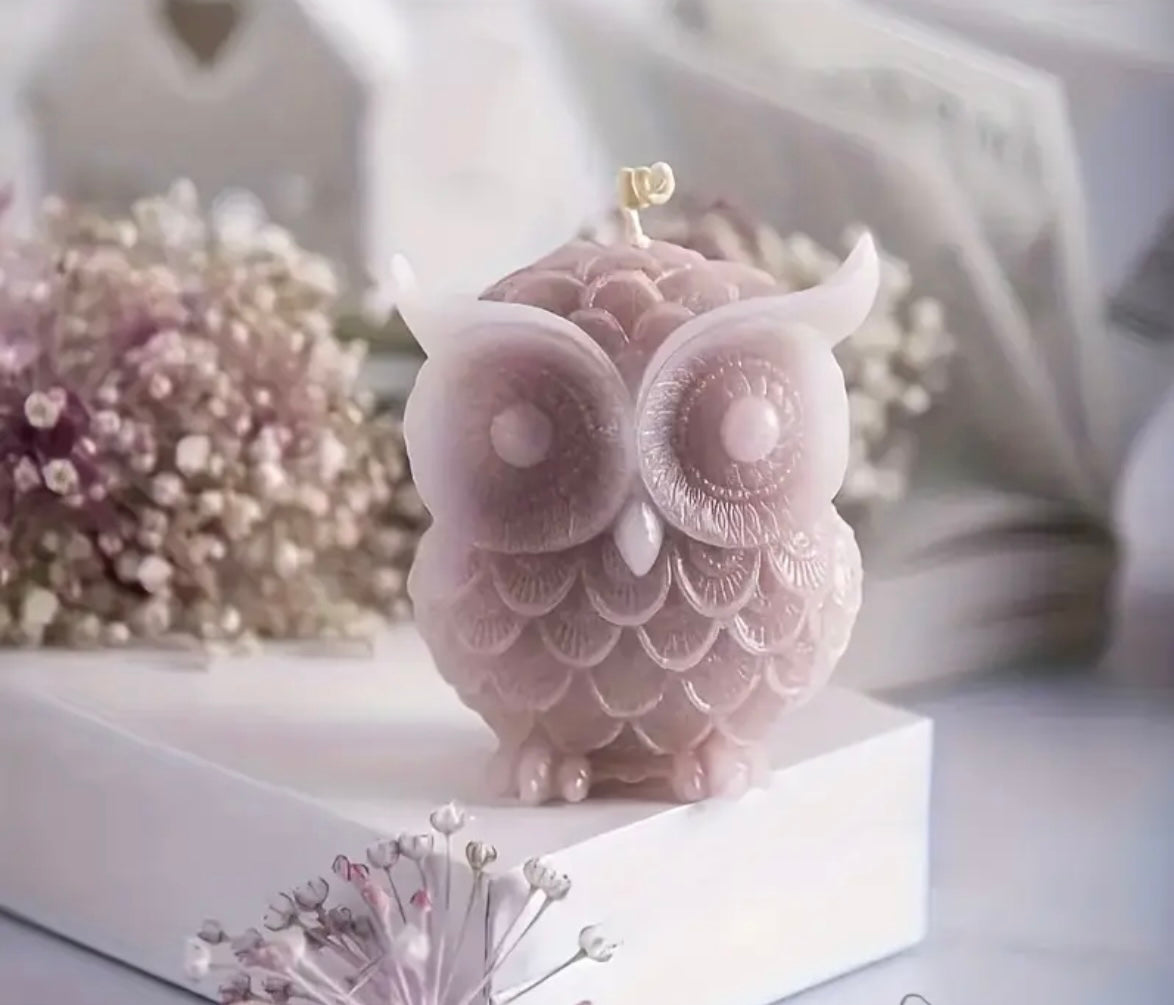 Owl candle