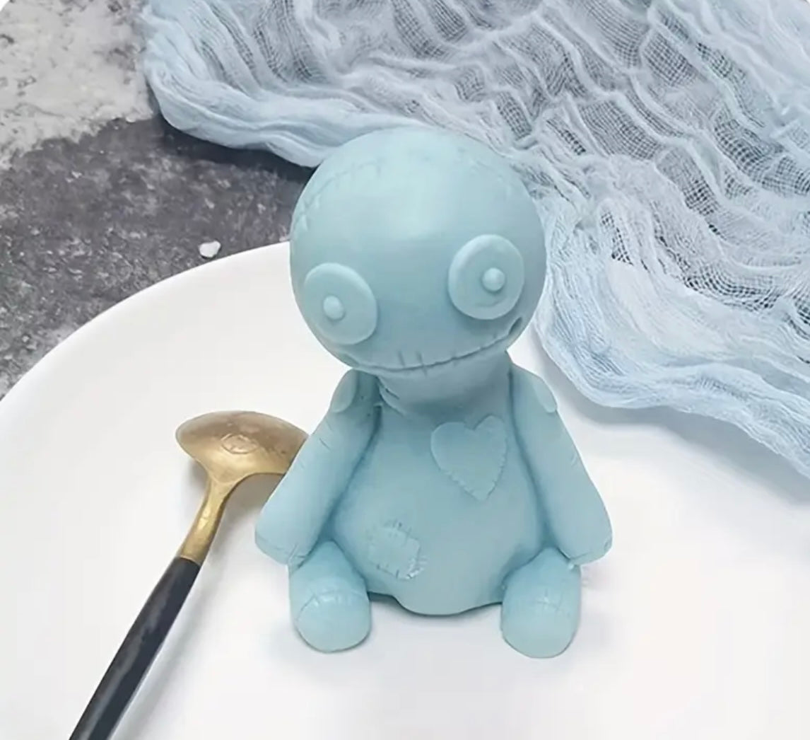 Voodoo doll candle